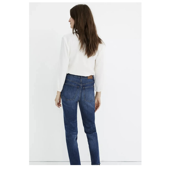 Madewell The Perfect Vintage Crop High Rise Jeans Size 24 - Picture 2 of 14